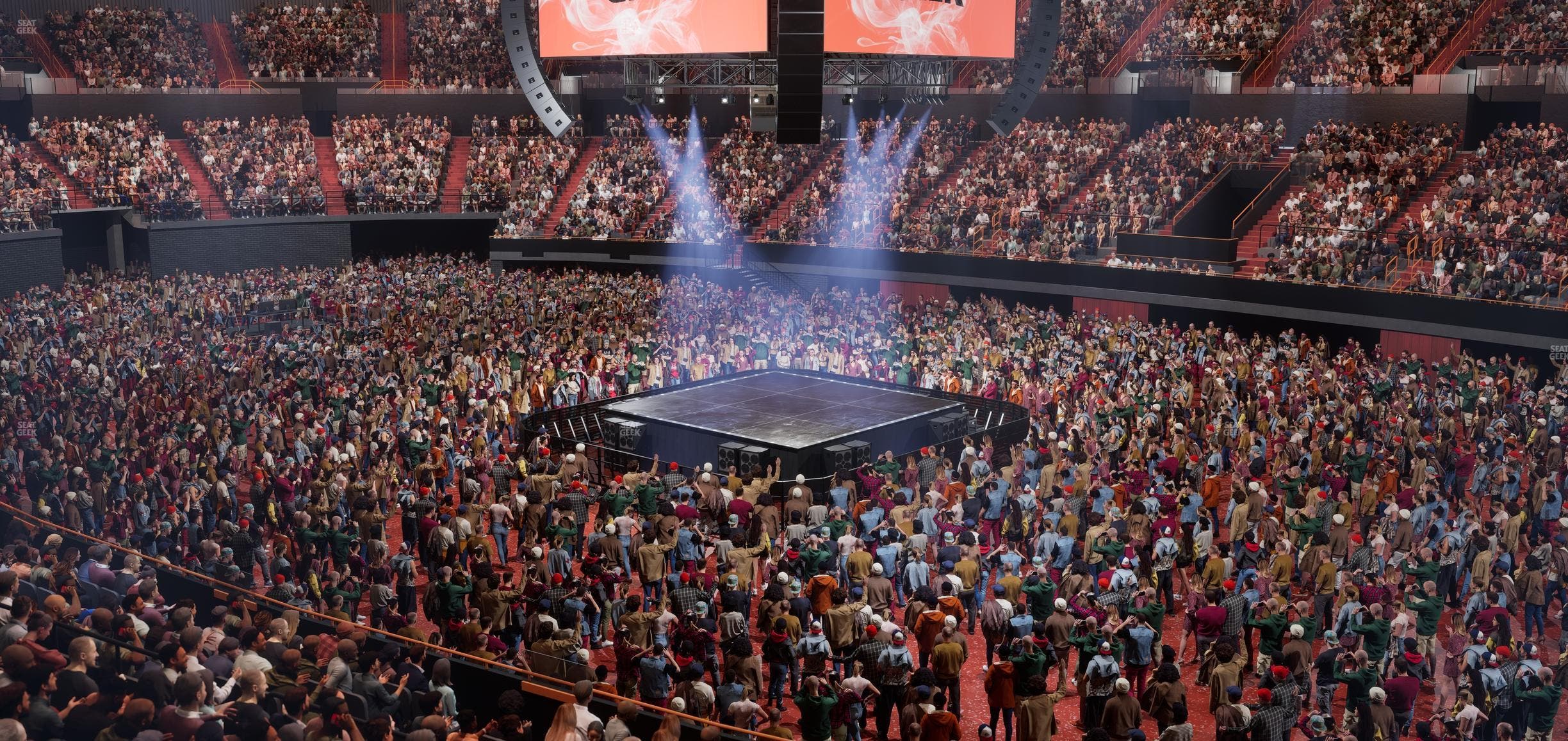 Kia Forum - Section 131 Wc Seat View