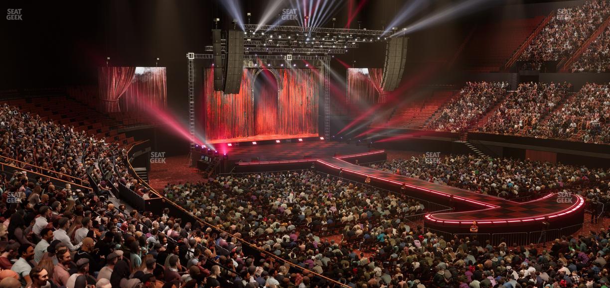 Kia Forum - Section 131 Wc Seat View