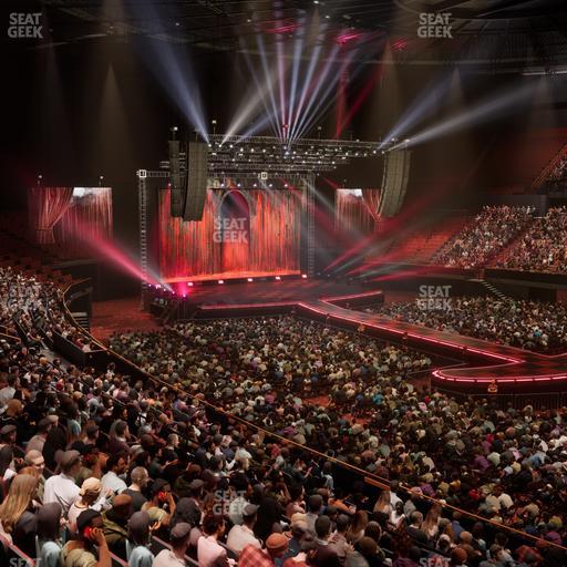 Kia Forum - Section 131 Wc Seat View