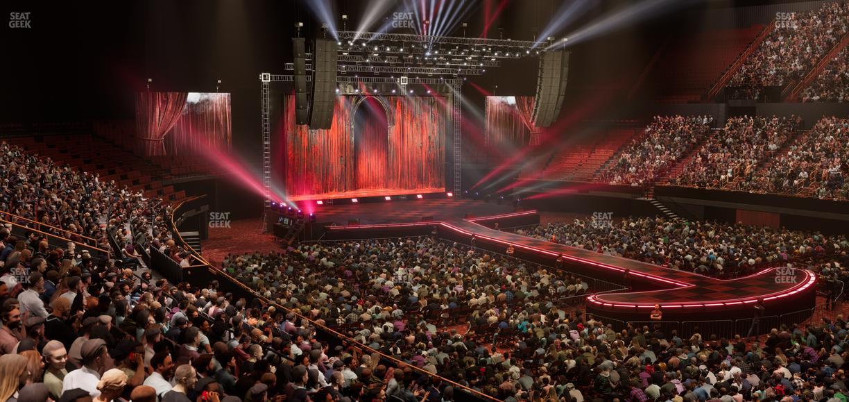 Kia Forum - Section 131 Seat View