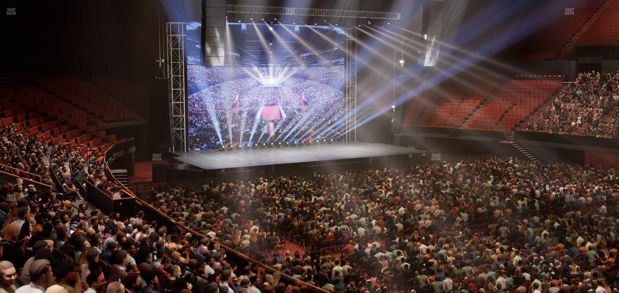 Kia Forum - Section 131 Seat View