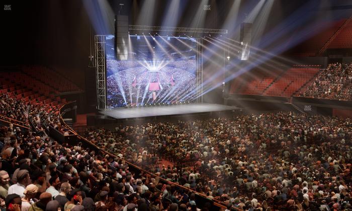 Kia Forum - Section 131 Seat View