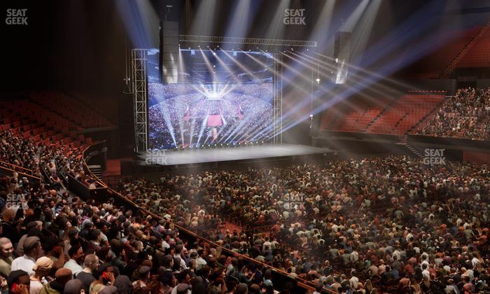 Kia Forum - Section 131 Seat View