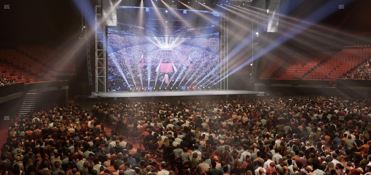 Kia Forum - Section 131 Seat View