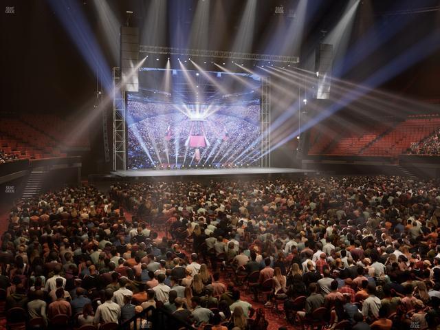 Kia Forum - Section 131 Seat View