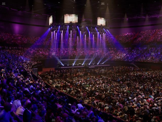 Kia Forum - Section 131 Seat View