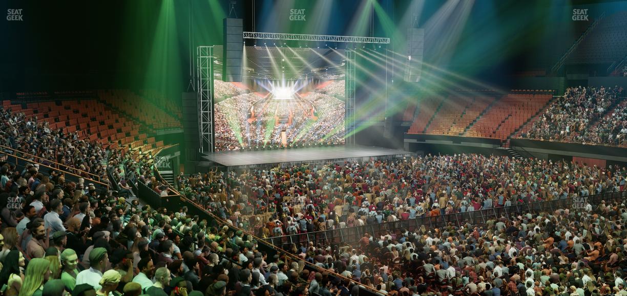 Kia Forum - Section 131 Seat View