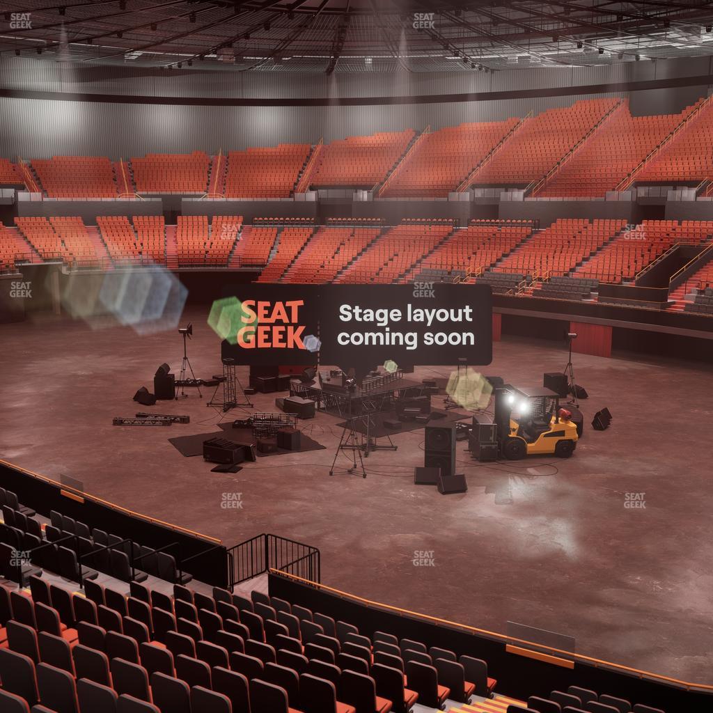 Kia Forum - Section 132 Wc Seat View