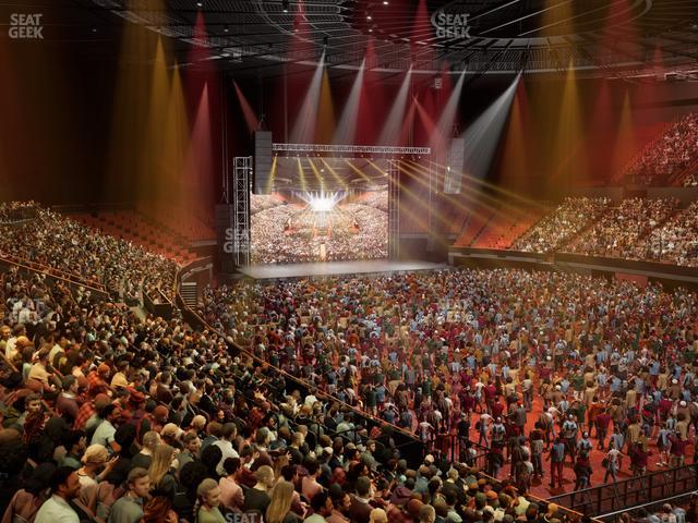 Kia Forum - Section 132 Wc Seat View