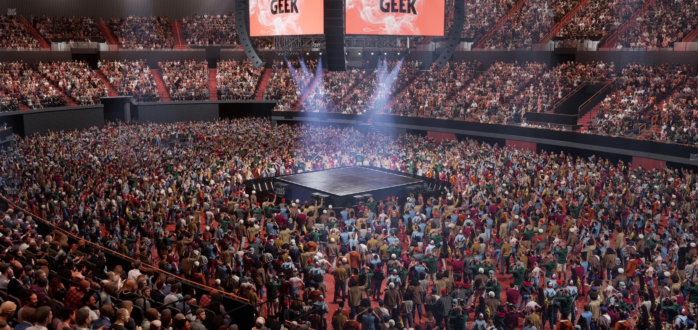 Kia Forum - Section 132 Wc Seat View