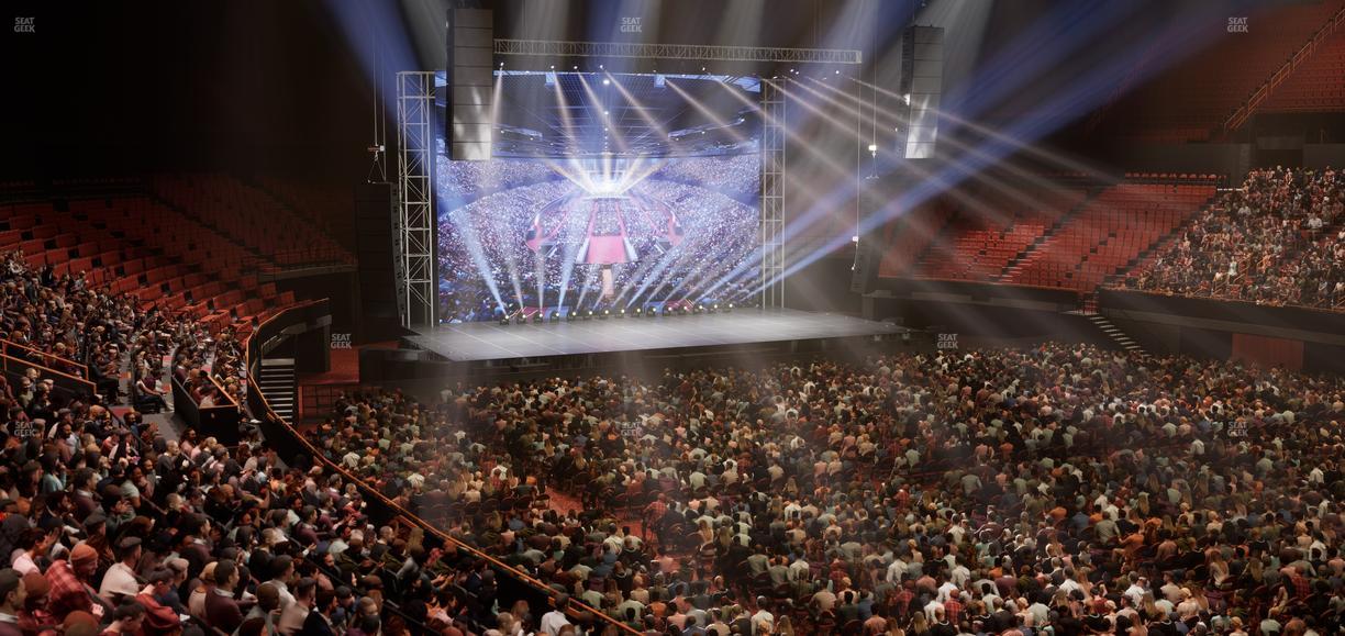 Kia Forum - Section 132 Wc Seat View