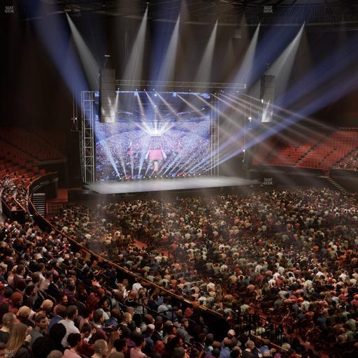 Kia Forum - Section 132 Wc Seat View