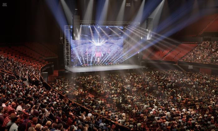 Kia Forum - Section 132 Wc Seat View