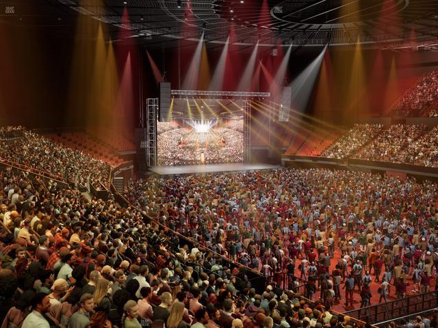 Kia Forum - Section 132 Wc Seat View