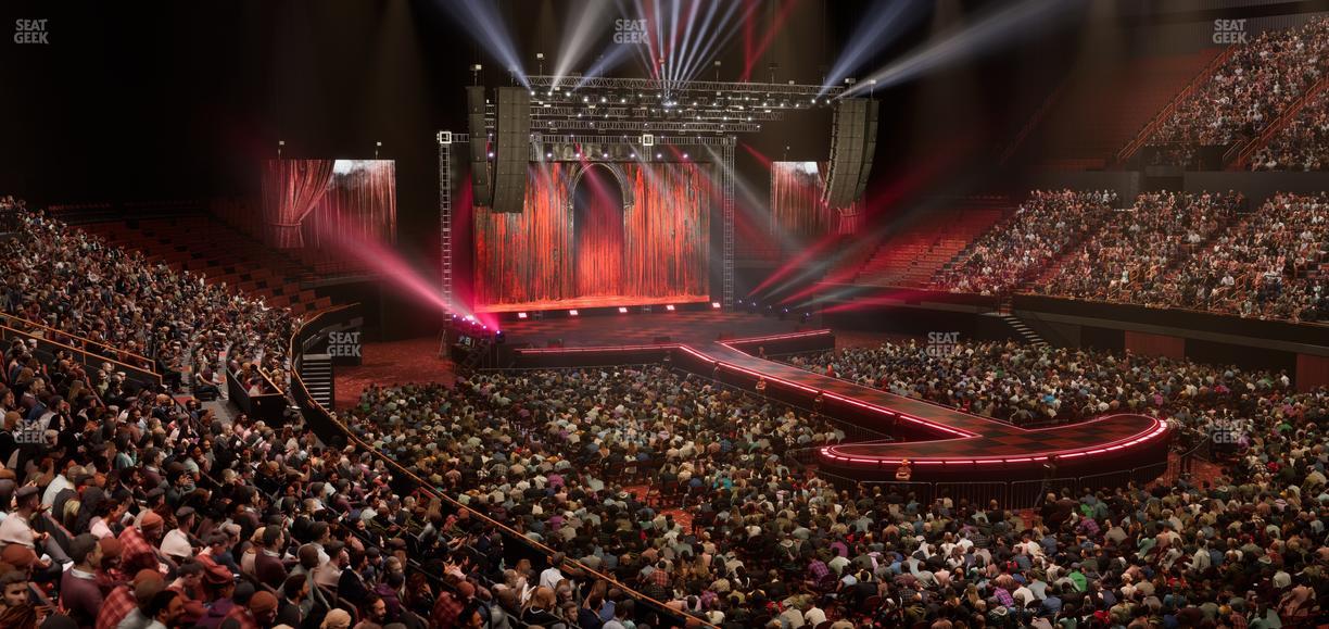 Kia Forum - Section 132 Wc Seat View