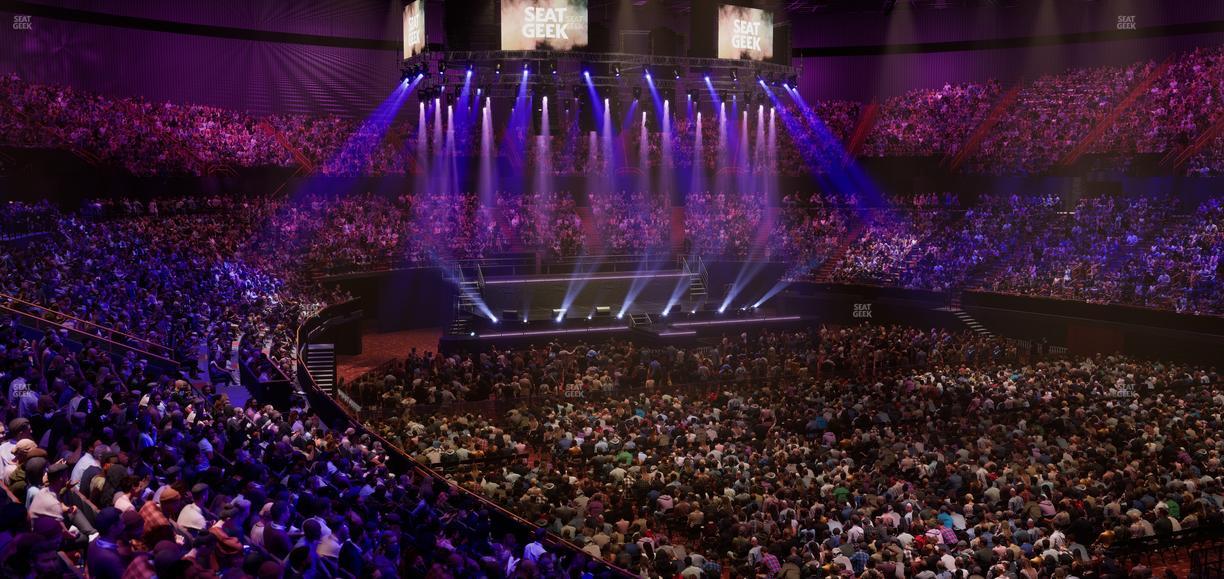 Kia Forum - Section 132 Wc Seat View