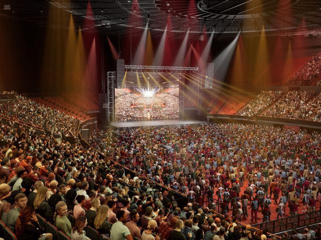 Kia Forum - Section 132 Seat View