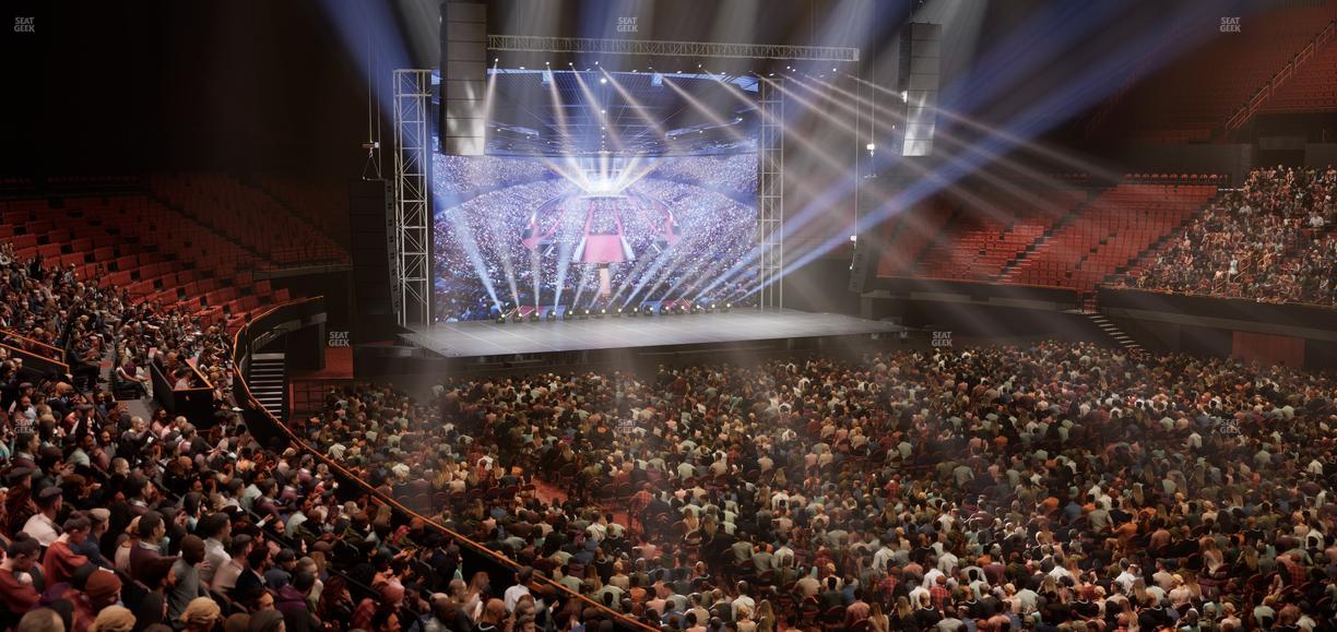 Kia Forum - Section 132 Seat View