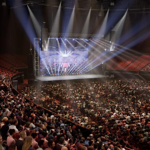 Kia Forum - Section 132 Seat View