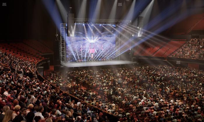 Kia Forum - Section 132 Seat View