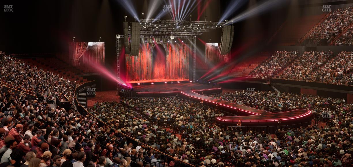 Kia Forum - Section 132 Seat View