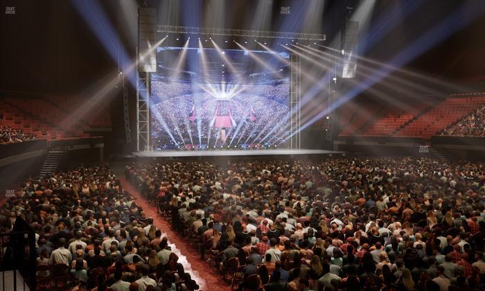 Kia Forum - Section 132 Seat View