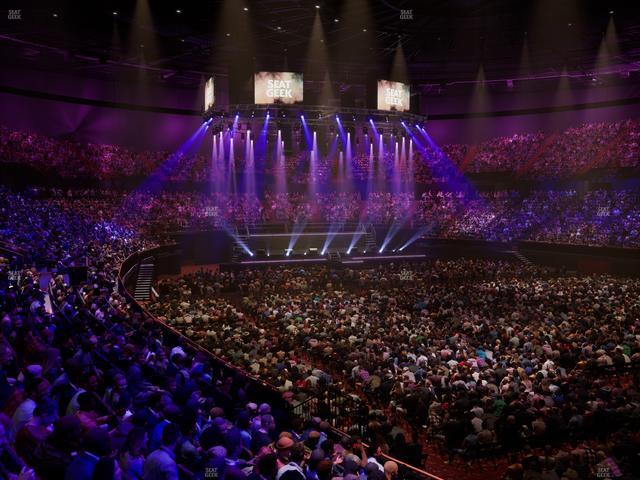 Kia Forum - Section 132 Seat View