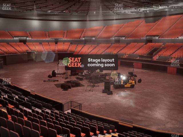 Kia Forum - Section 132 Seat View