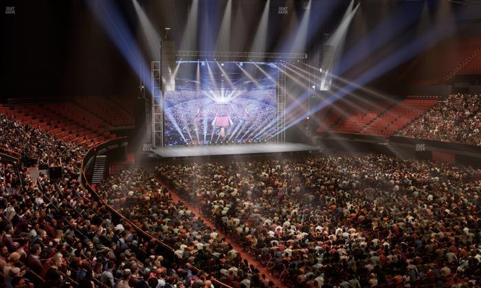 Kia Forum - Section 133 Wc Seat View