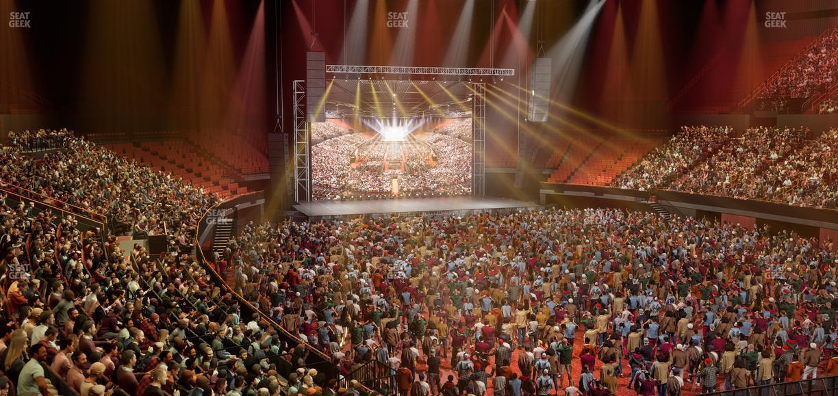 Kia Forum - Section 133 Wc Seat View