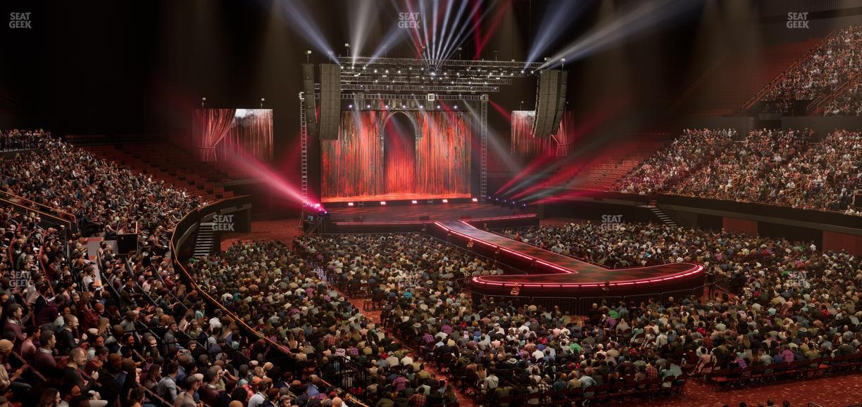 Kia Forum - Section 133 Seat View