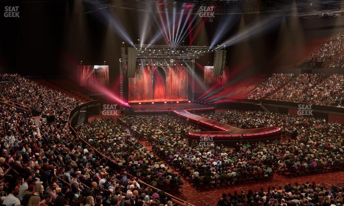 Kia Forum - Section 133 Seat View