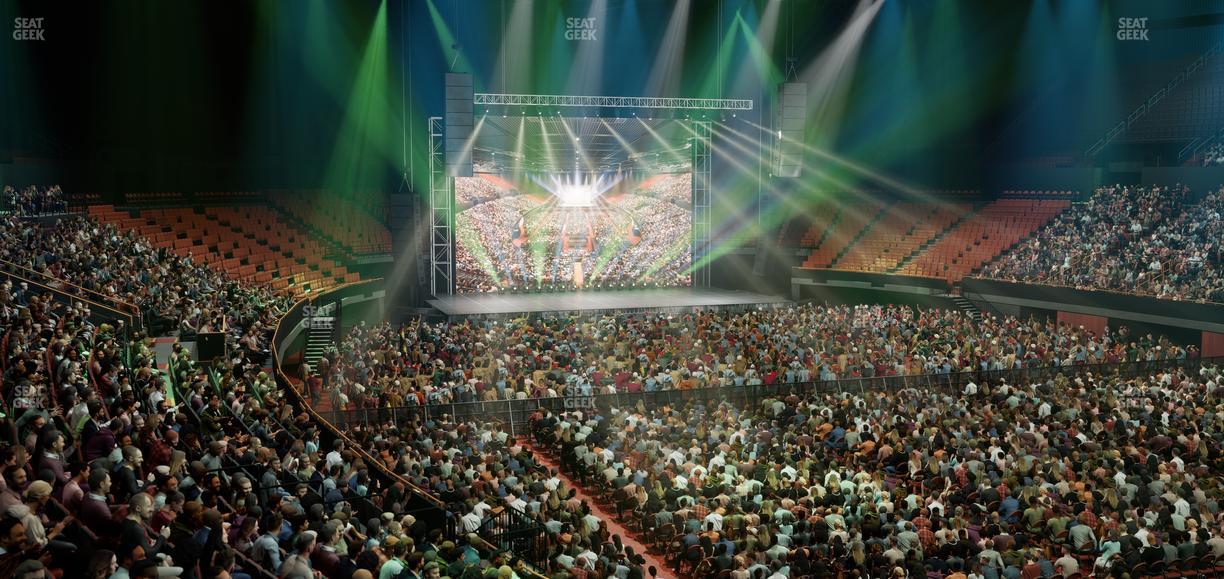 Kia Forum - Section 133 Seat View