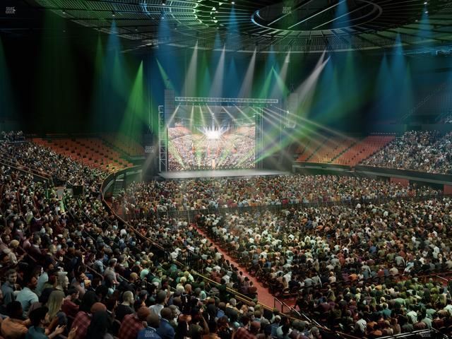 Kia Forum - Section 133 Seat View