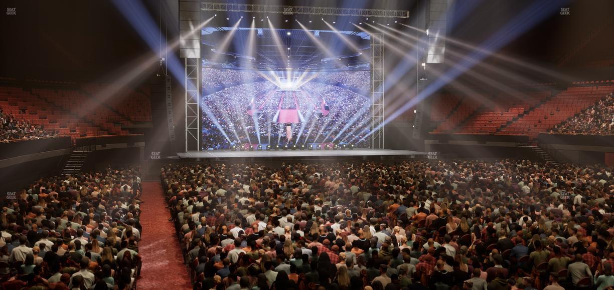 Kia Forum - Section 133 Seat View