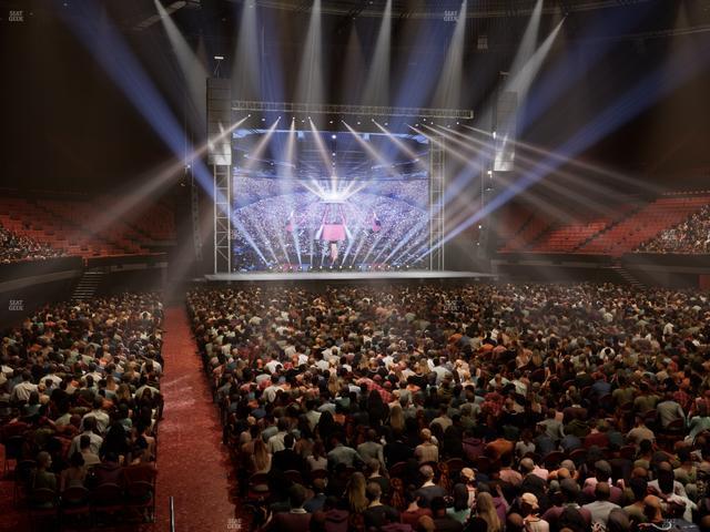 Kia Forum - Section 133 Seat View