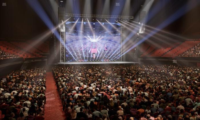 Kia Forum - Section 133 Seat View