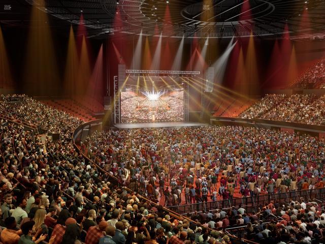 Kia Forum - Section 133 Seat View