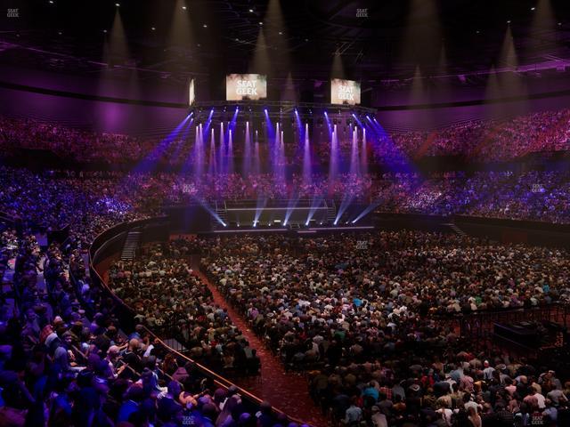 Kia Forum - Section 133 Seat View