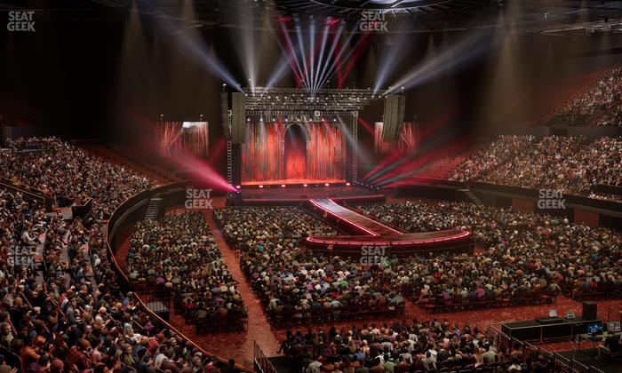 Kia Forum - Section 134 Wc Seat View