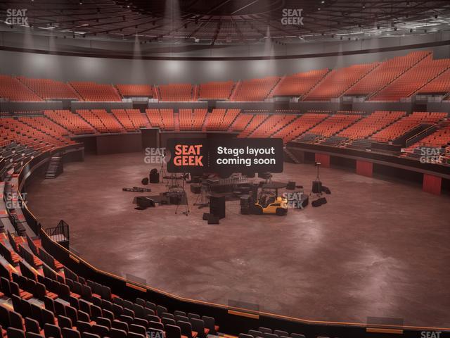 Kia Forum - Section 134 Wc Seat View