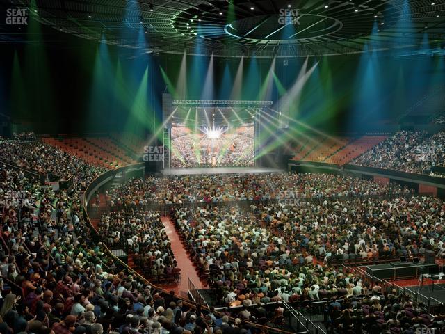 Kia Forum - Section 134 Wc Seat View