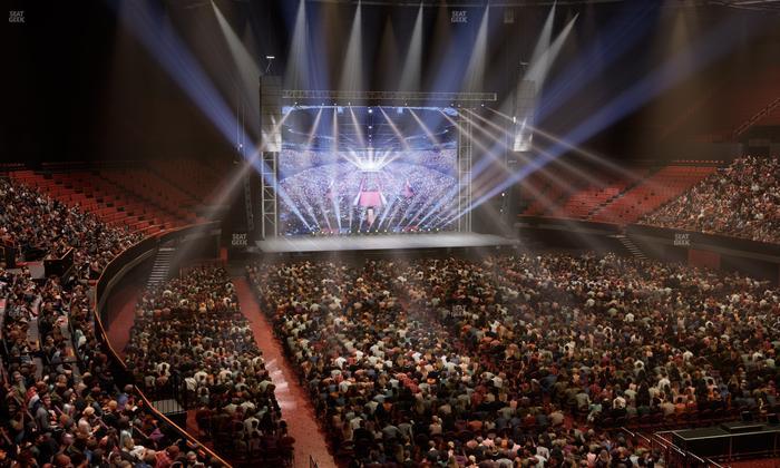 Kia Forum - Section 134 Wc Seat View