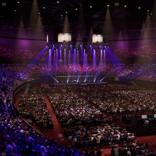 Kia Forum - Section 134 Wc Seat View