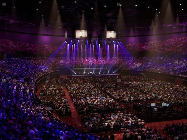 Kia Forum - Section 134 Wc Seat View