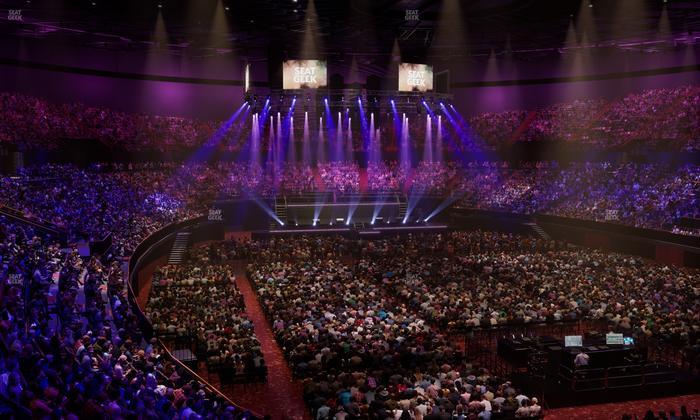 Kia Forum - Section 134 Wc Seat View