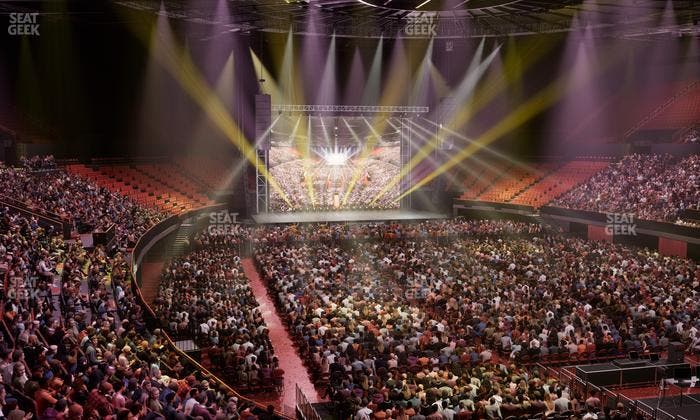 Kia Forum - Section 134 Wc Seat View