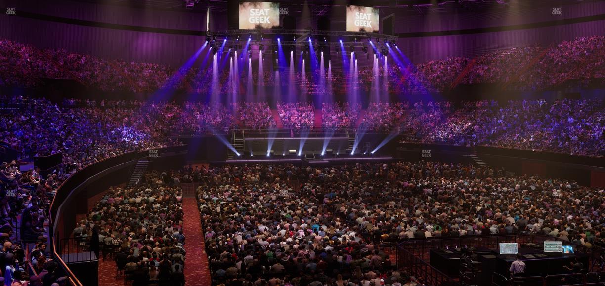 Kia Forum - Section 134 Seat View