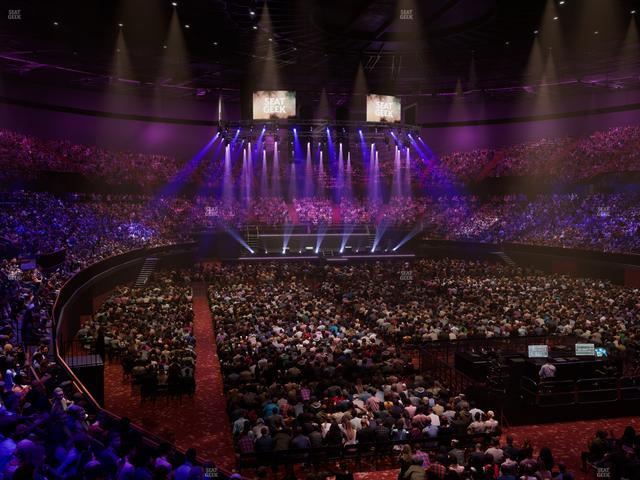 Kia Forum - Section 134 Seat View