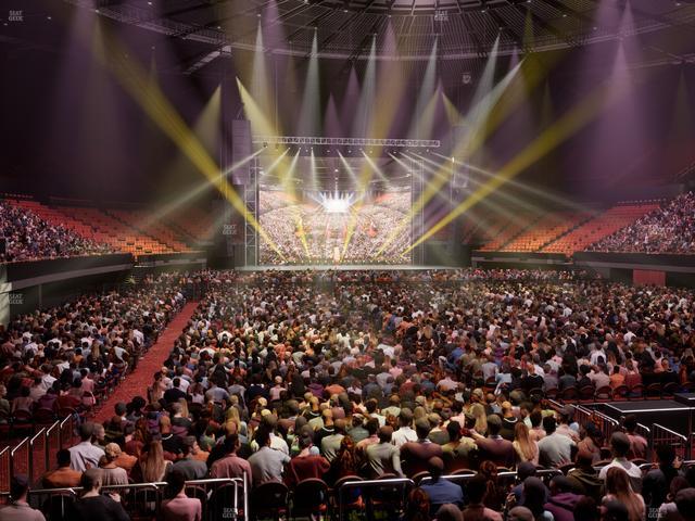 Kia Forum - Section 134 Seat View